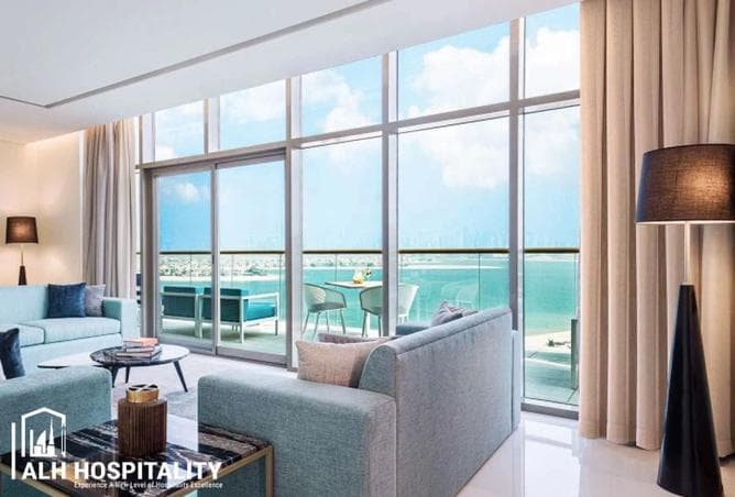 Penthouse at Th8 Palm — panoramic water views, 3,498 sqft